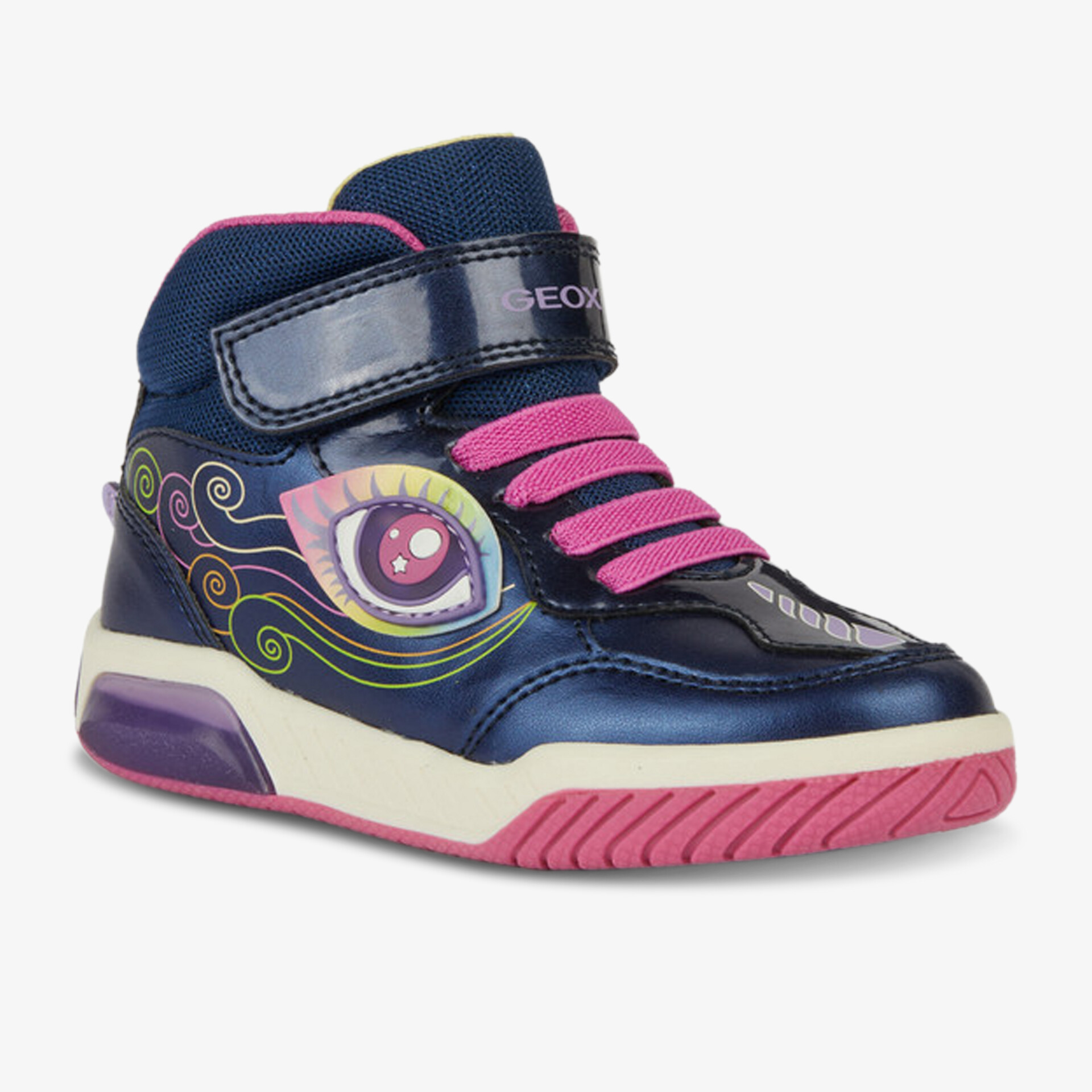 GEOX J INEK GIRL B Sneaker High blau