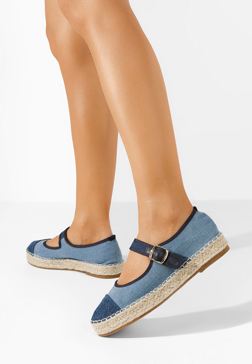 Espadrilles femme denim Melania V2