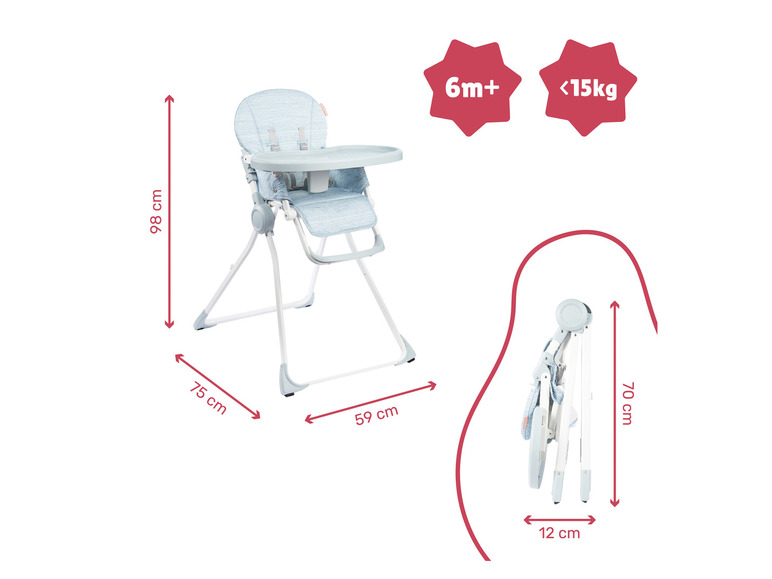 Opvouwbare kinderstoel