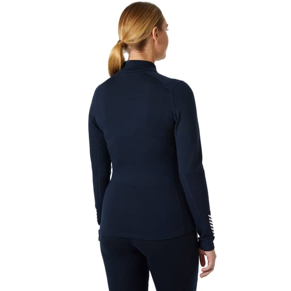 T-shirt thermique HELLY HANSEN W LIFA MERINO MIDWEIGHT GRAPHIC NAVY STAR PIXEL