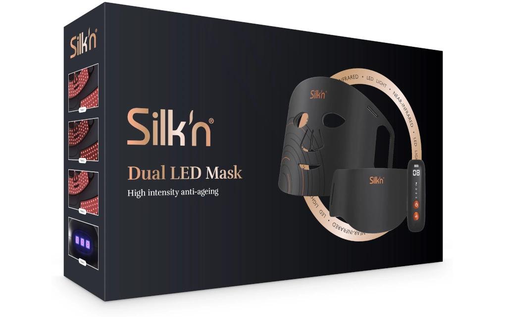 Antiaging-Gerät LED Dual Mask für Gesicht und Hals<br>Zwei LED-Masken zur Abdeckung von Gesicht und Hals