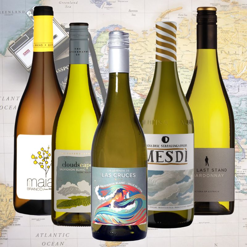 Coffret Vins Blancs du Monde