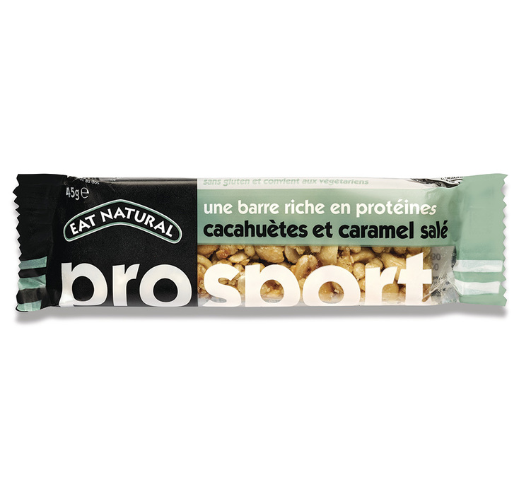 9 Barres Pro Sport caramel salé - Eat Natural