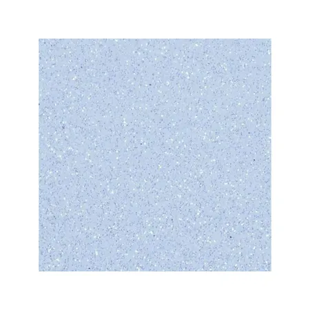 Knorr Prandell CreaSoft Moosgummi Glitter, türkis, 20 x 30cm, 1 Stück