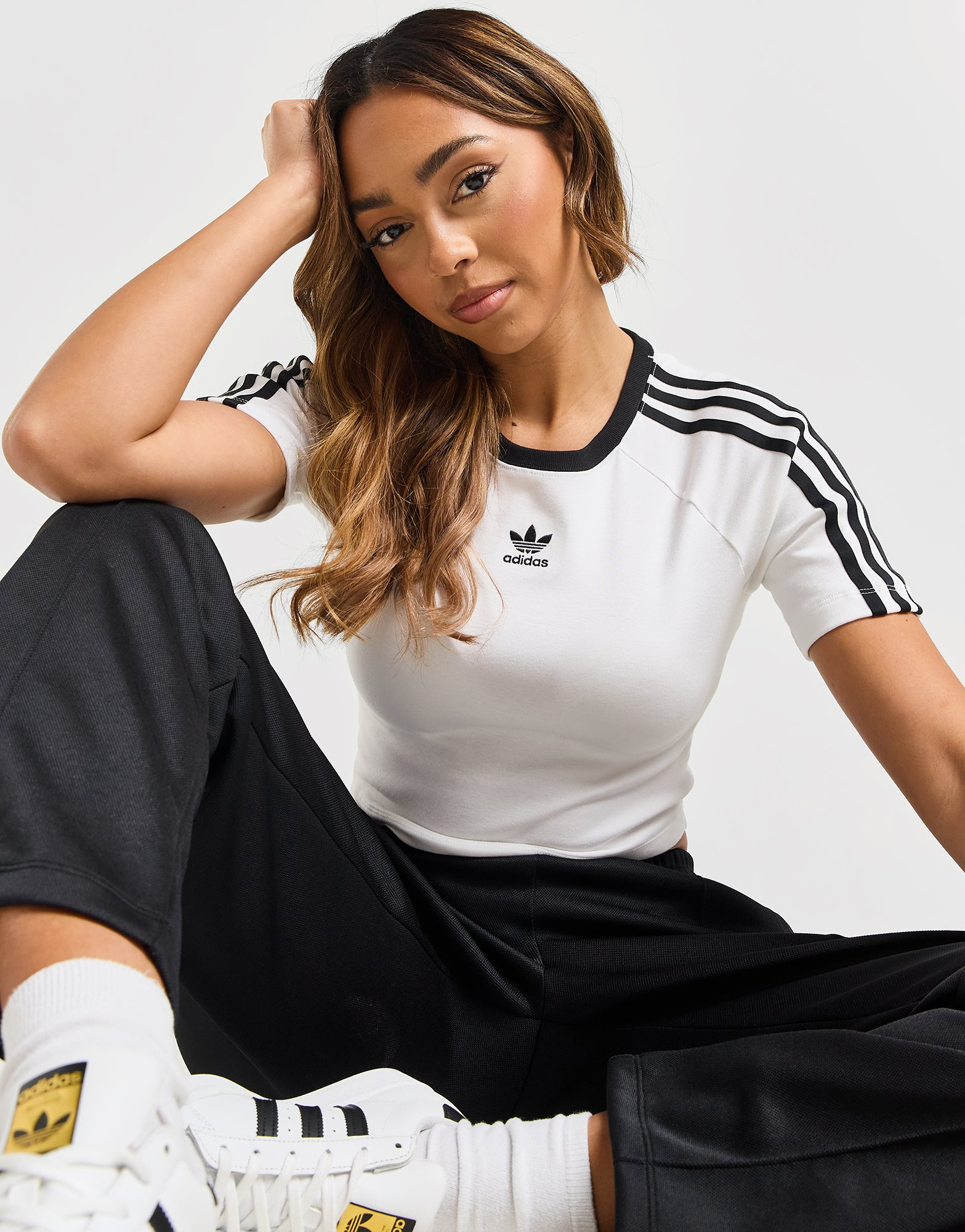 adidas Originals T-shirt 3 bandes Baby
