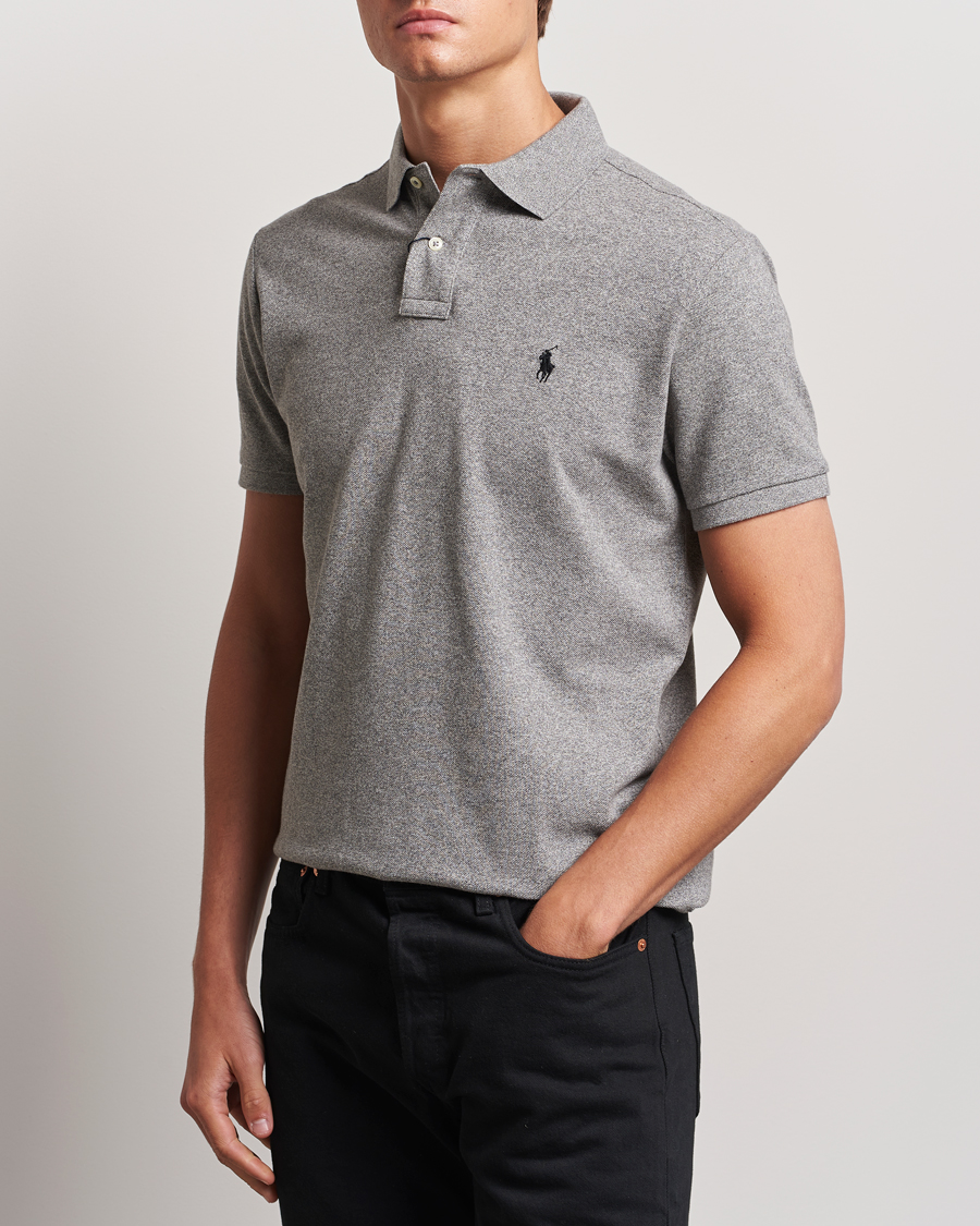 Polo Ralph Lauren Custom Slim Fit Polo Canterbury Heather