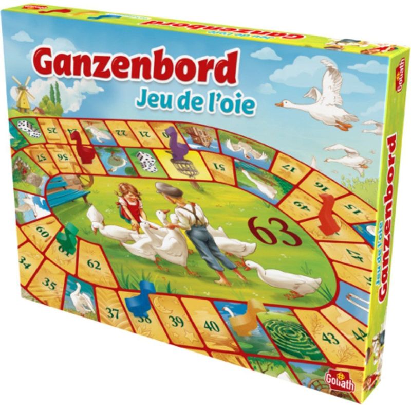 Ganzenbord - Bordspel - Oud-Hollands - Plezier voor de Hele Familie
