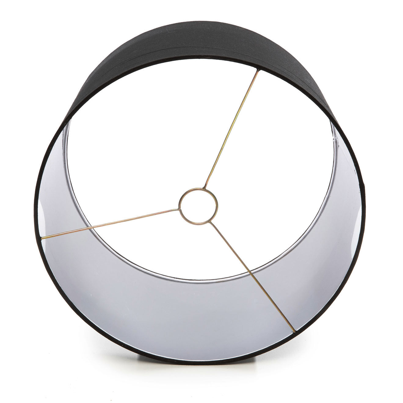 Bazar Bizar Lampe à poser en teak  naturel/noir - D.41xH.46 cm