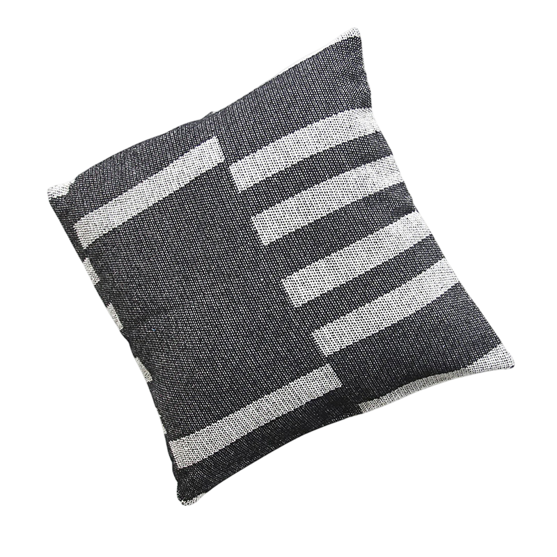 Kissen Black and White 60x60
