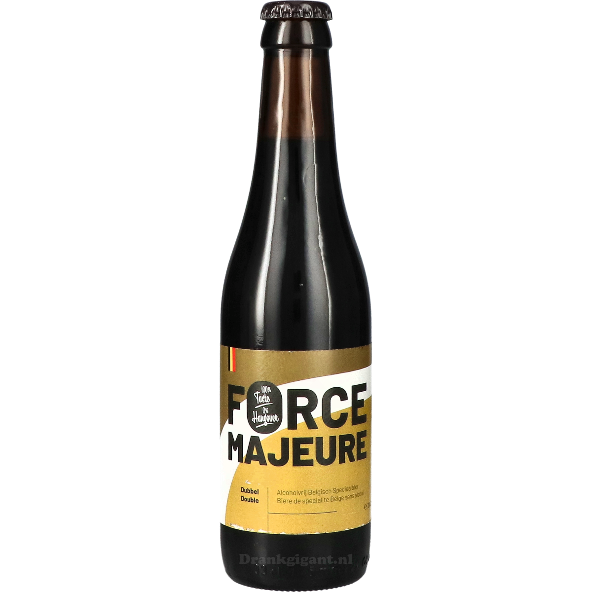 Force Majeure Dubbel Alcoholarm 33 cl