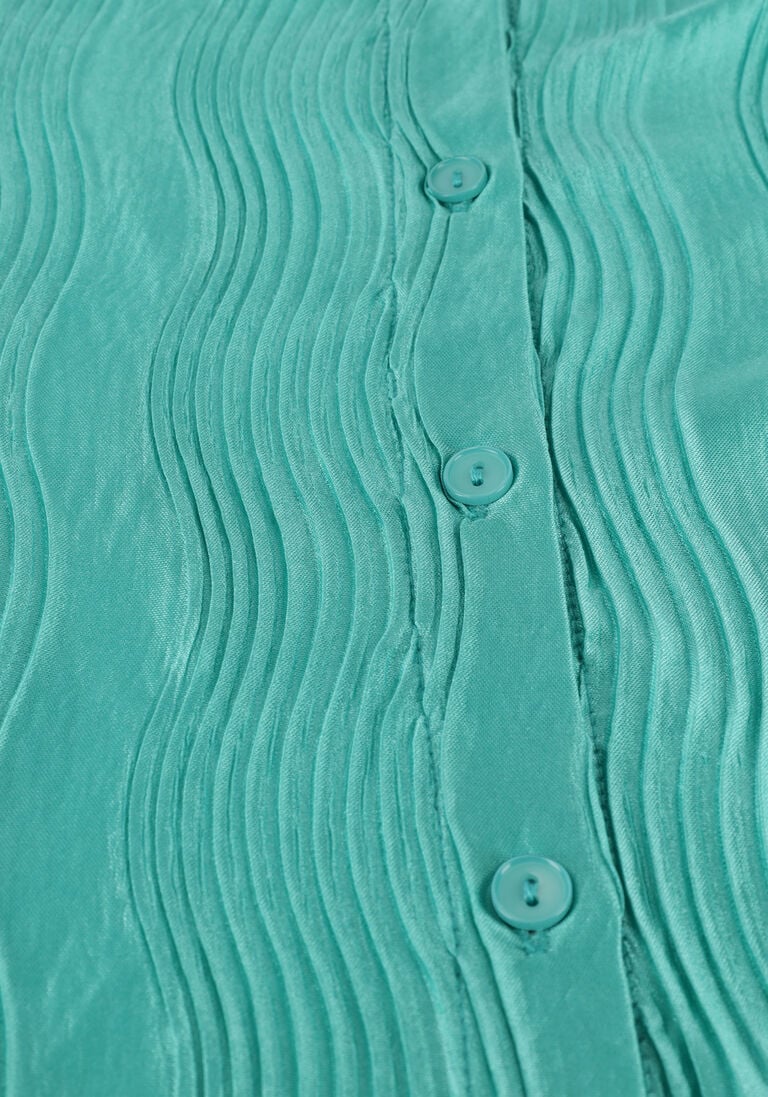 REFINED DEPARTMENT turquoise refined department blouse jazzy