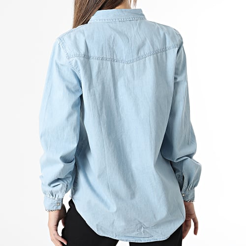 Chemise Manches Longues Femme Bella Bleu Wash