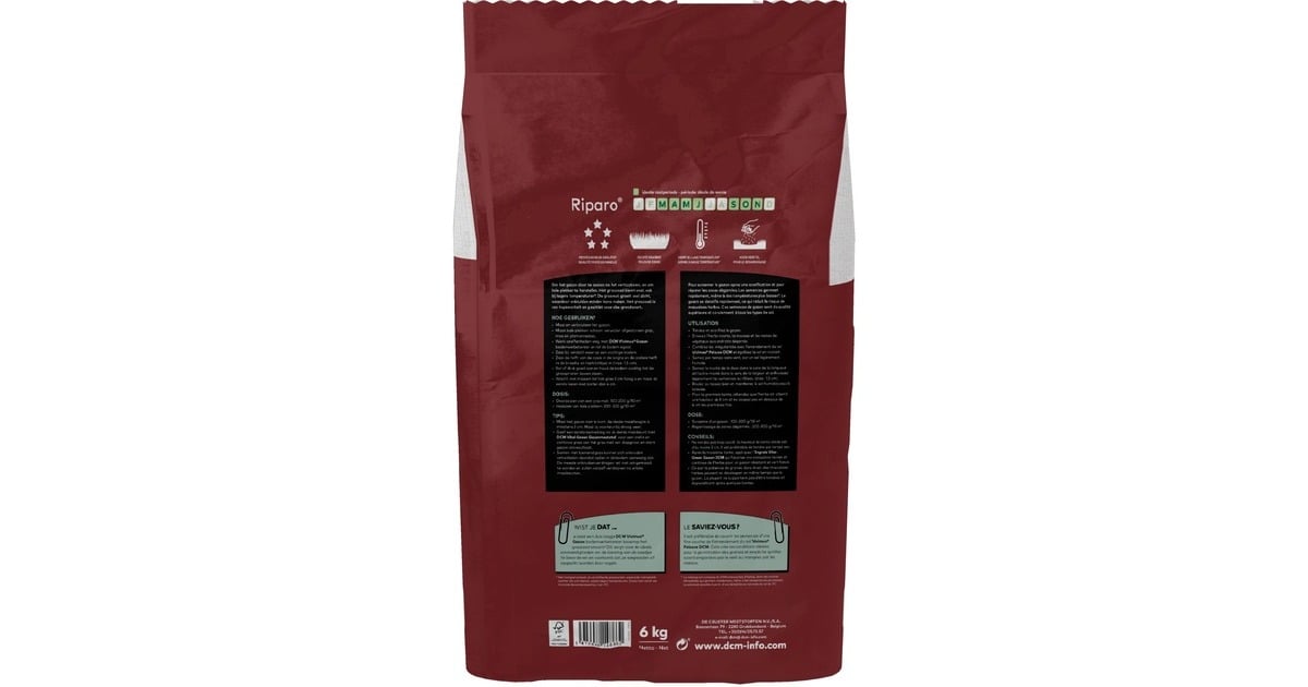 DCMGraszaad Herstel 6 kg zaden  (Tot 400 m²)