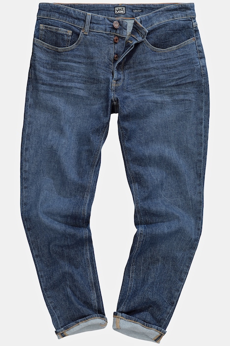 STHUGE Jeans, Denim, 5-Pocket, Loose Fit, bis Gr. 72