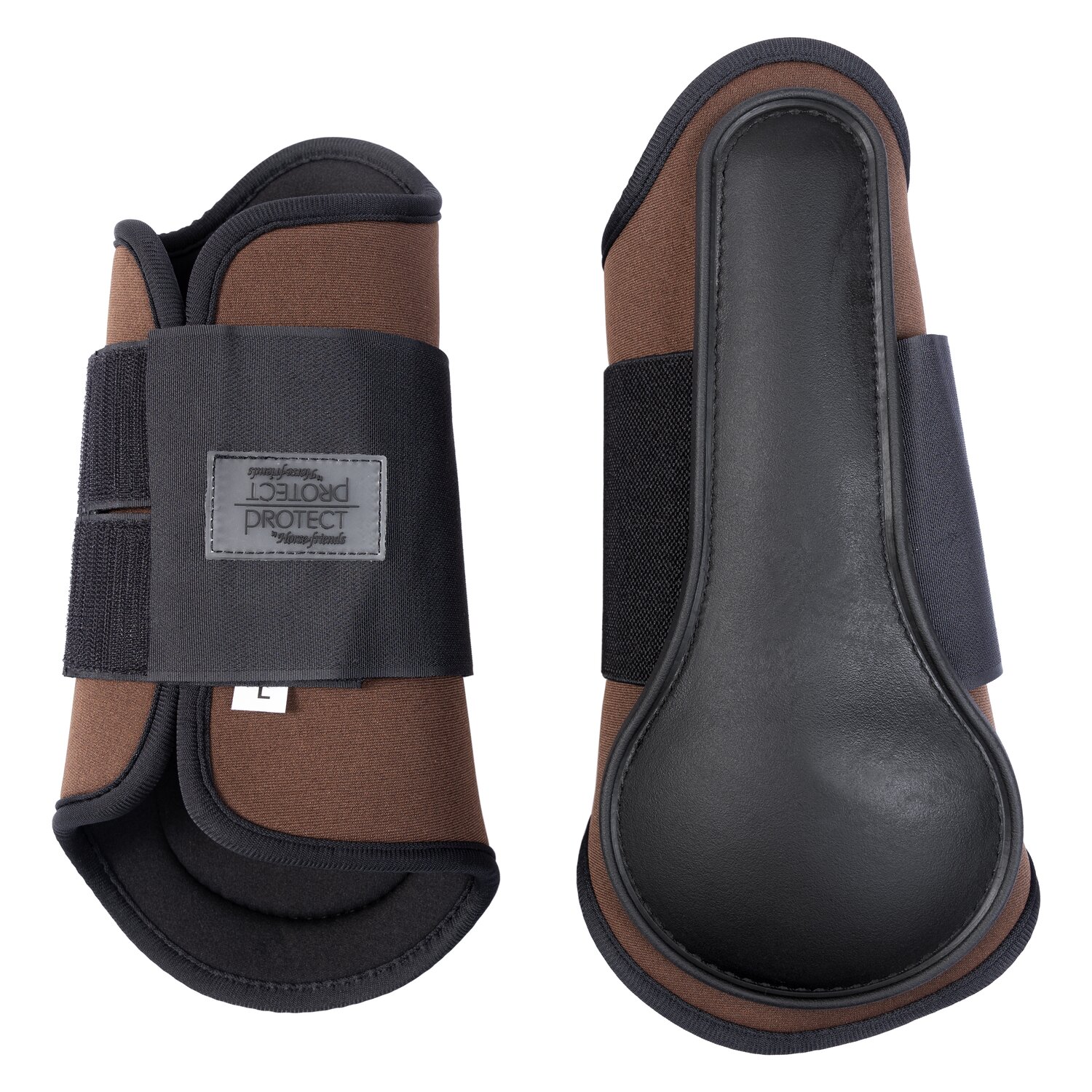 PROTECT by Horse-Friends Hippopren-Gamaschen, hinten  - braun