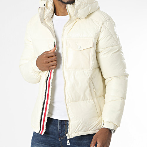 Doudoune Capuche Blanc
