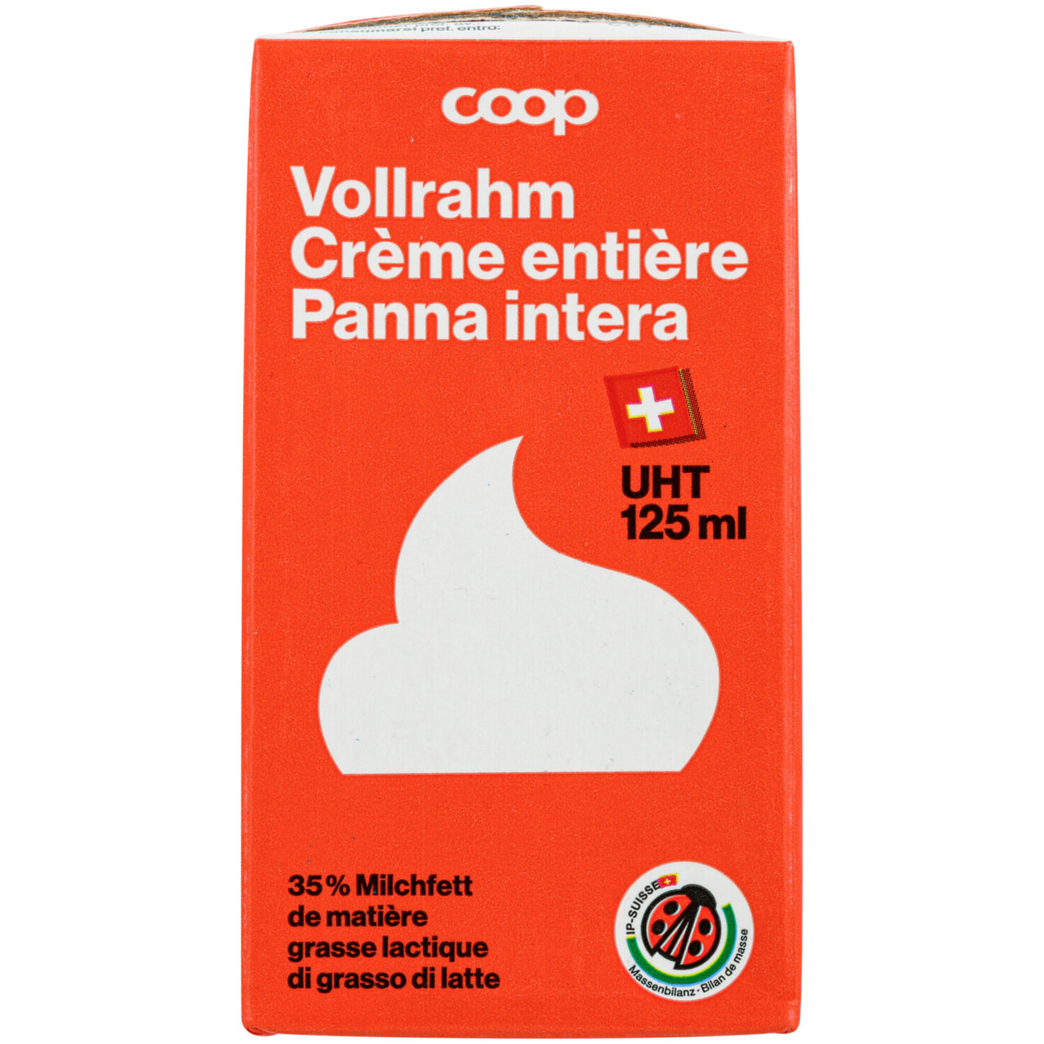 Vollrahm UHT IP-Suisse 3x125ml