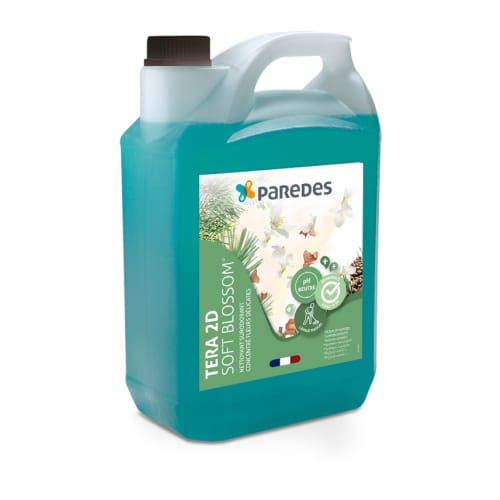 Détergent désodorisant Tera 2D Soft Blossom Paredes bidon de 5L