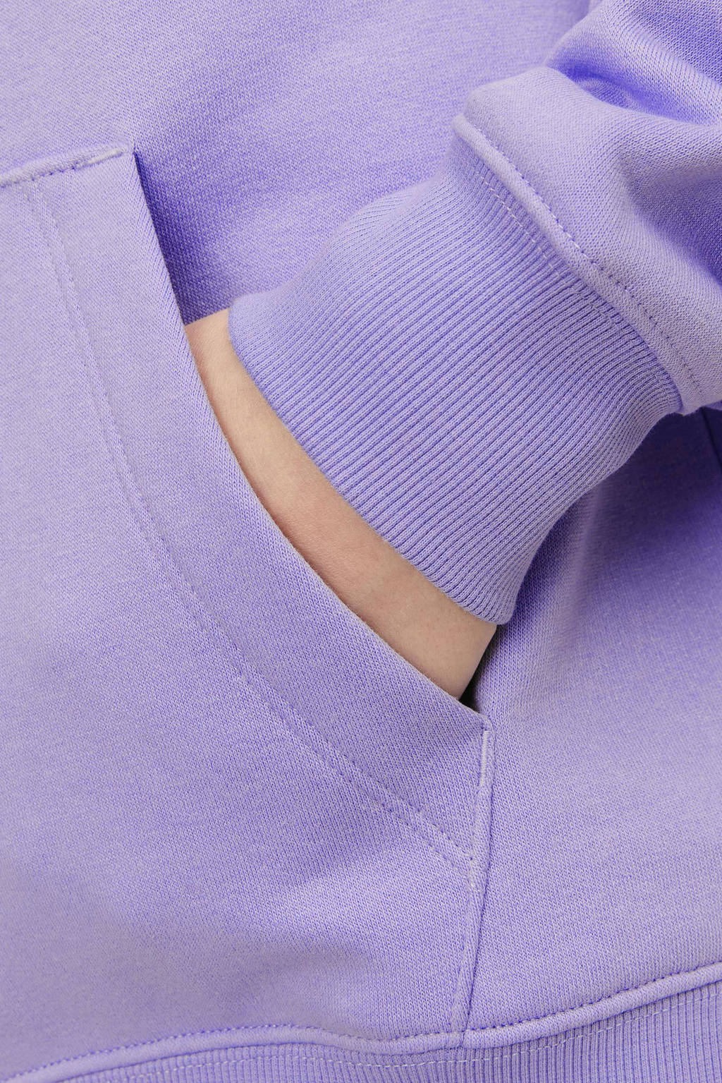JACK & JONES hoodie JJESTARmet tekst paars