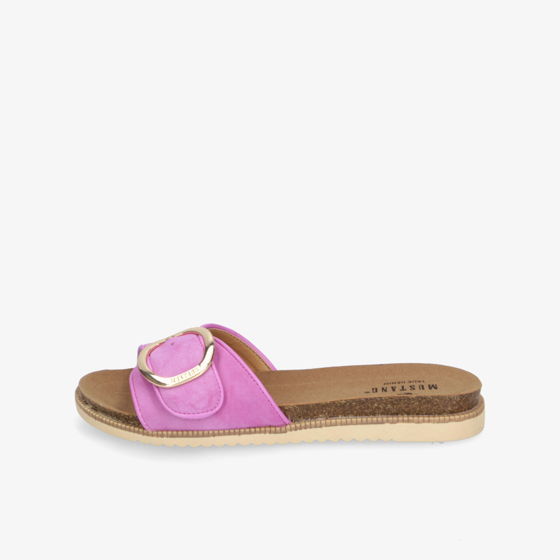MUSTANG Damen Pantoletten - Bequeme Schuhe in Pink - Jetzt bei reno.de