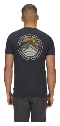 T-Shirt Rab Basecamp 3 Peak Noir