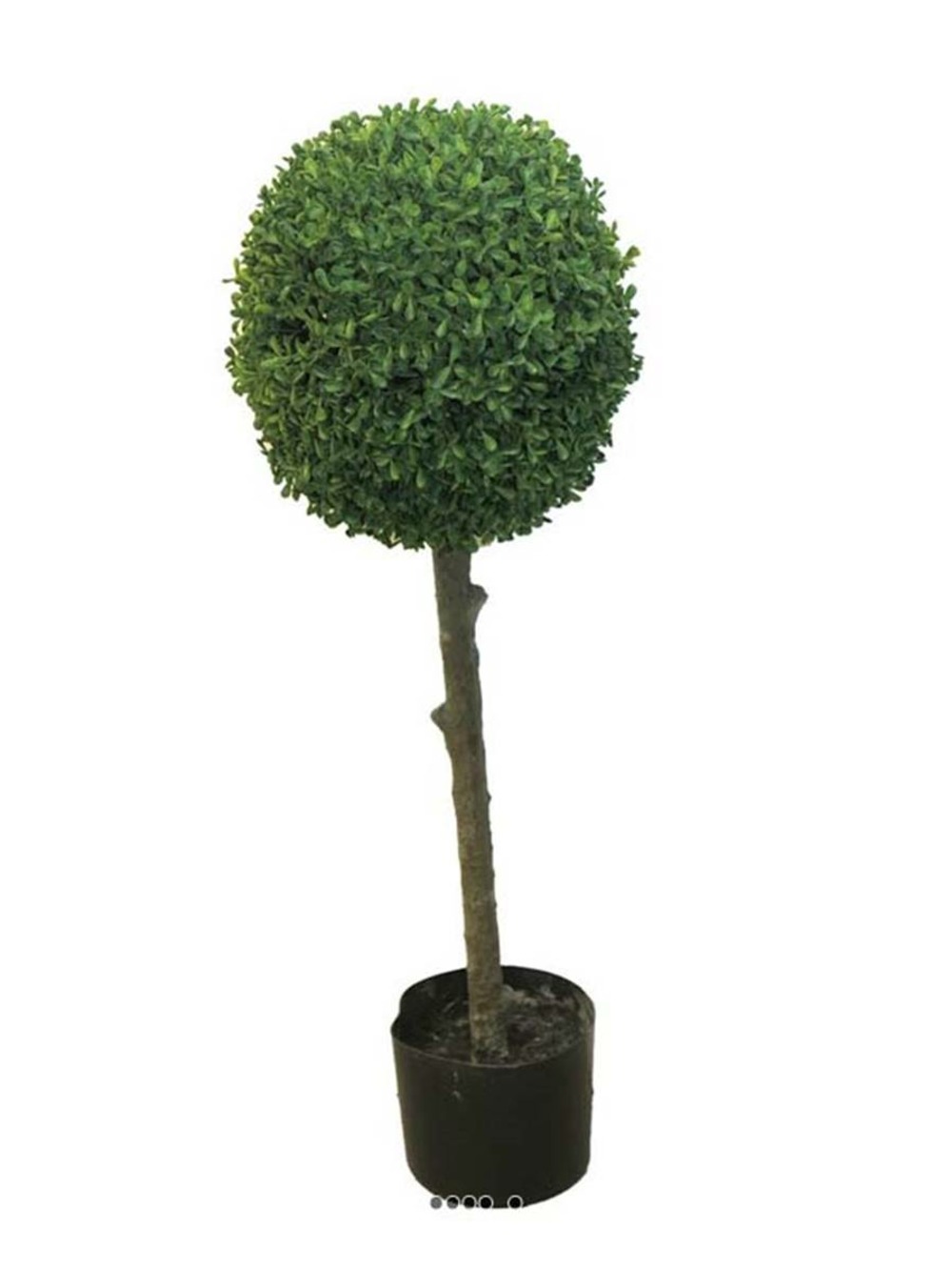 Buis boule factice sur tronc ext. En pot anti-uv h78cm d30cm - best - choisissez