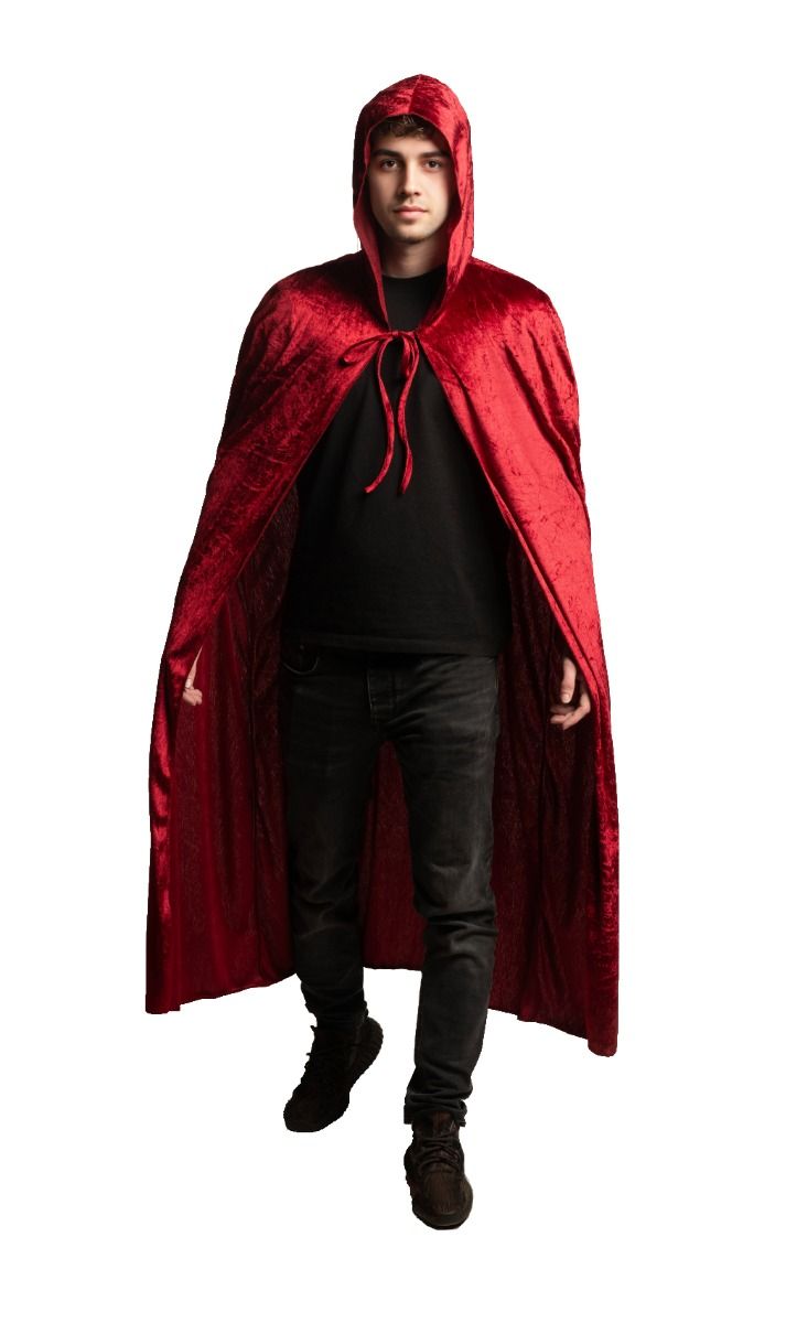 Halloween Cape Rood Capuchon