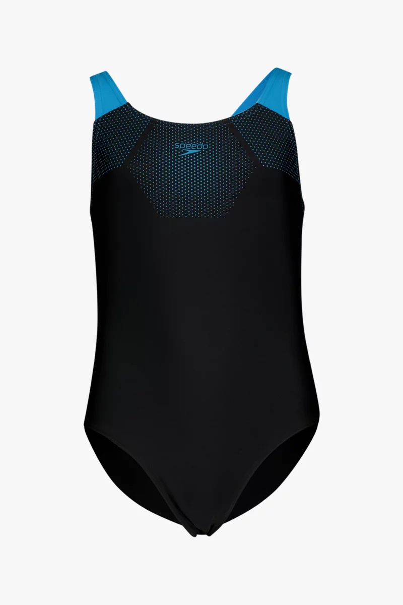speedo Tech Placement Muscleback Mädchen Badeanzug