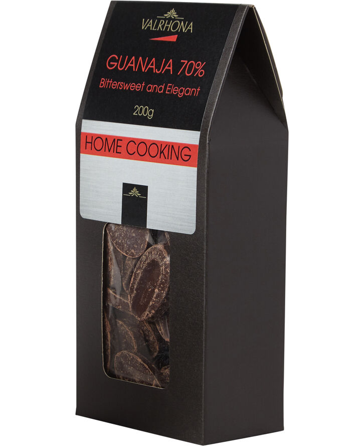 Valrhona Feves Guanaja 70% 200 gr No color