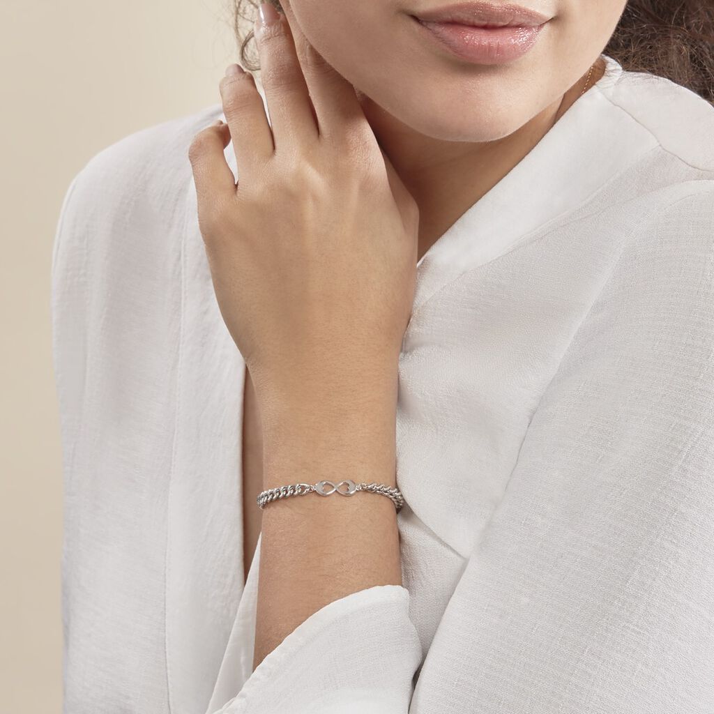 Bracelet Pao Argent Blanc