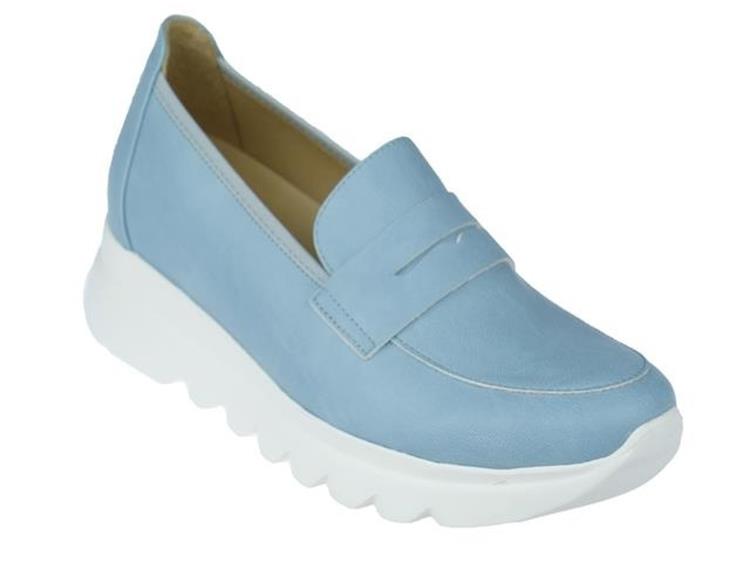 Wolky 02127 Snoafer F2F Licht Blauw
