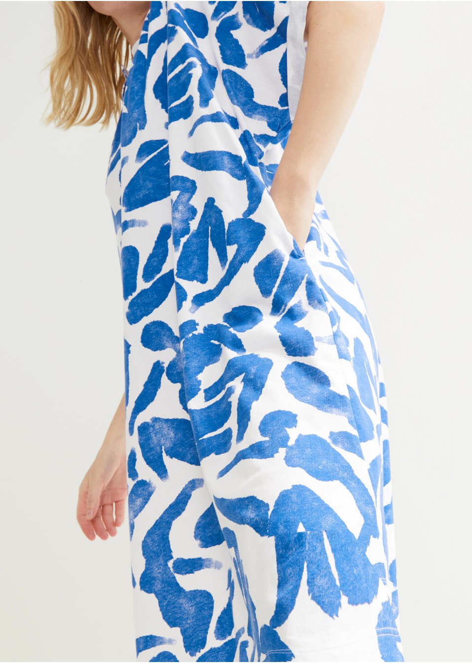 Robe en coton avec poches