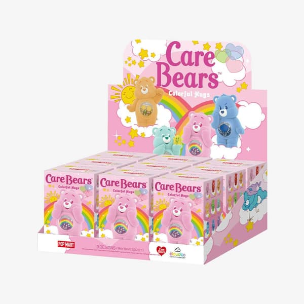 POP MART Care Bears Colorful Hugs Series Vinyl Plush Blind Box