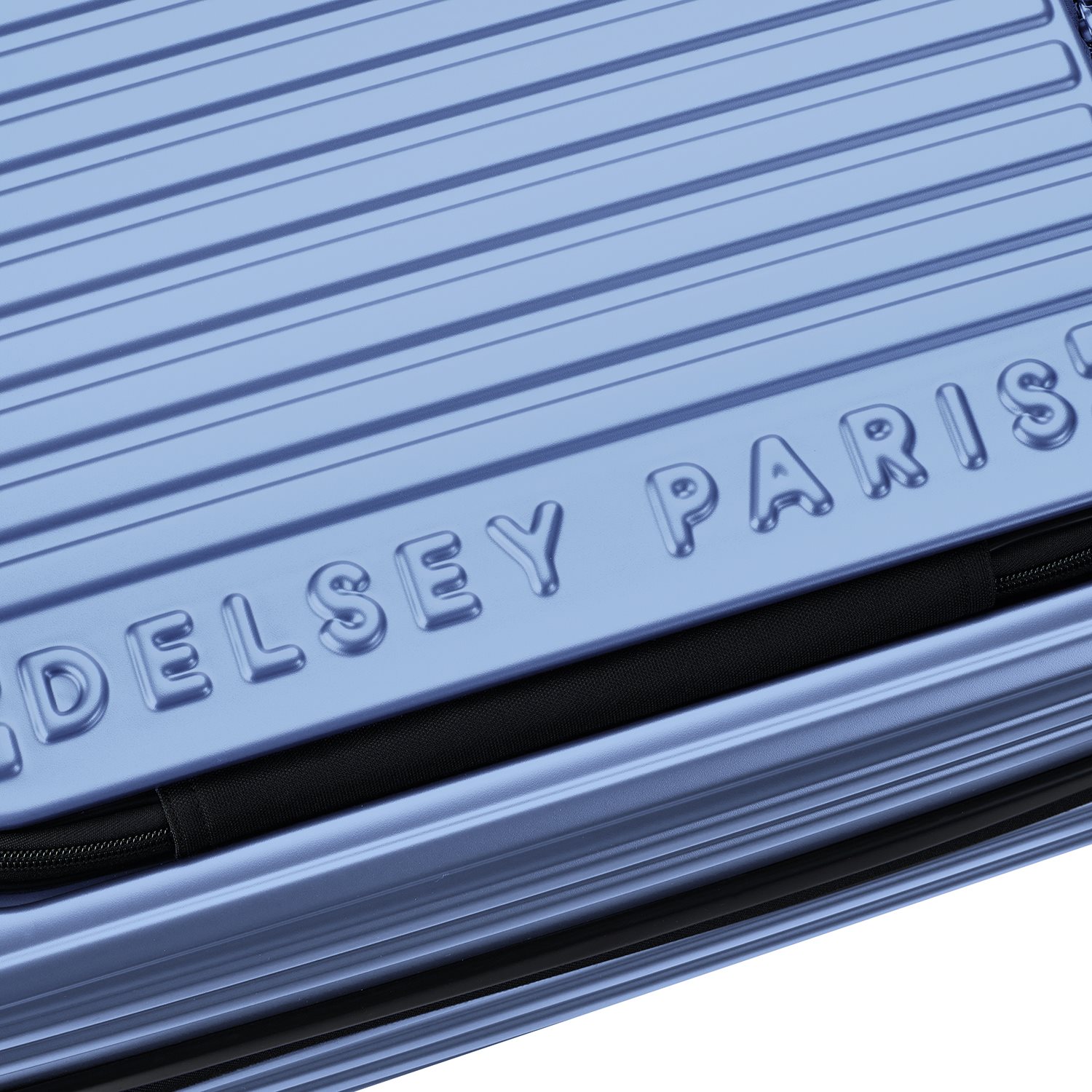 Delsey Securitime Zip Cabin Trolley S Expandable lavendel blue