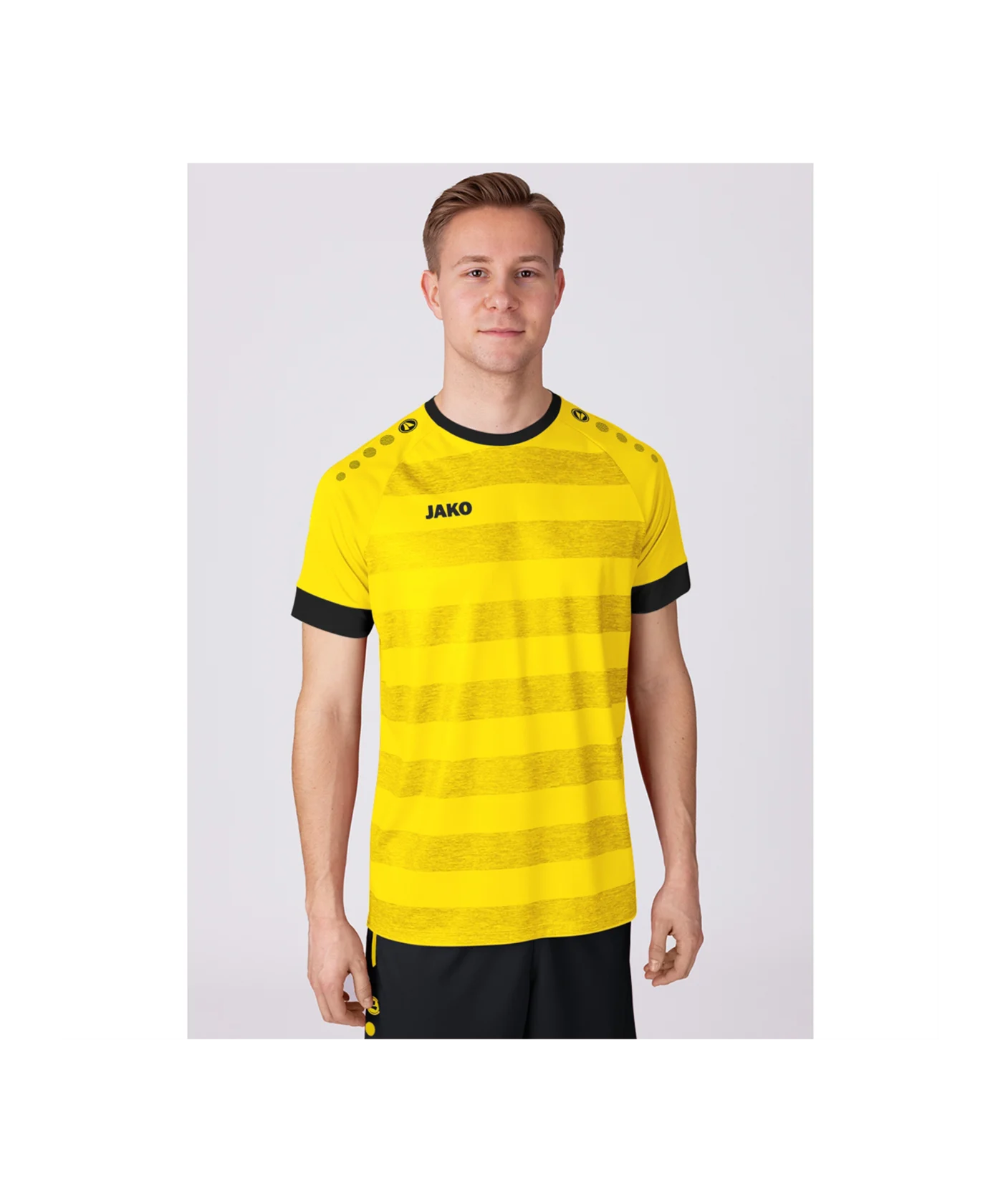 JAKO Celtic Melange KA Trikot Gelb F300