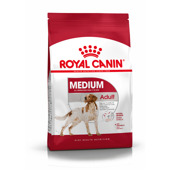 Croquettes chien de taille moyenne Medium Adult 15kg