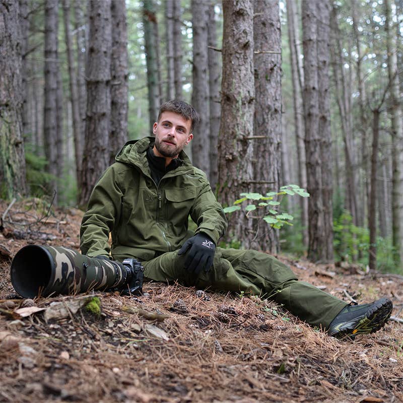 Trace Silent Pro 2L Jacket Herre Deep Depths