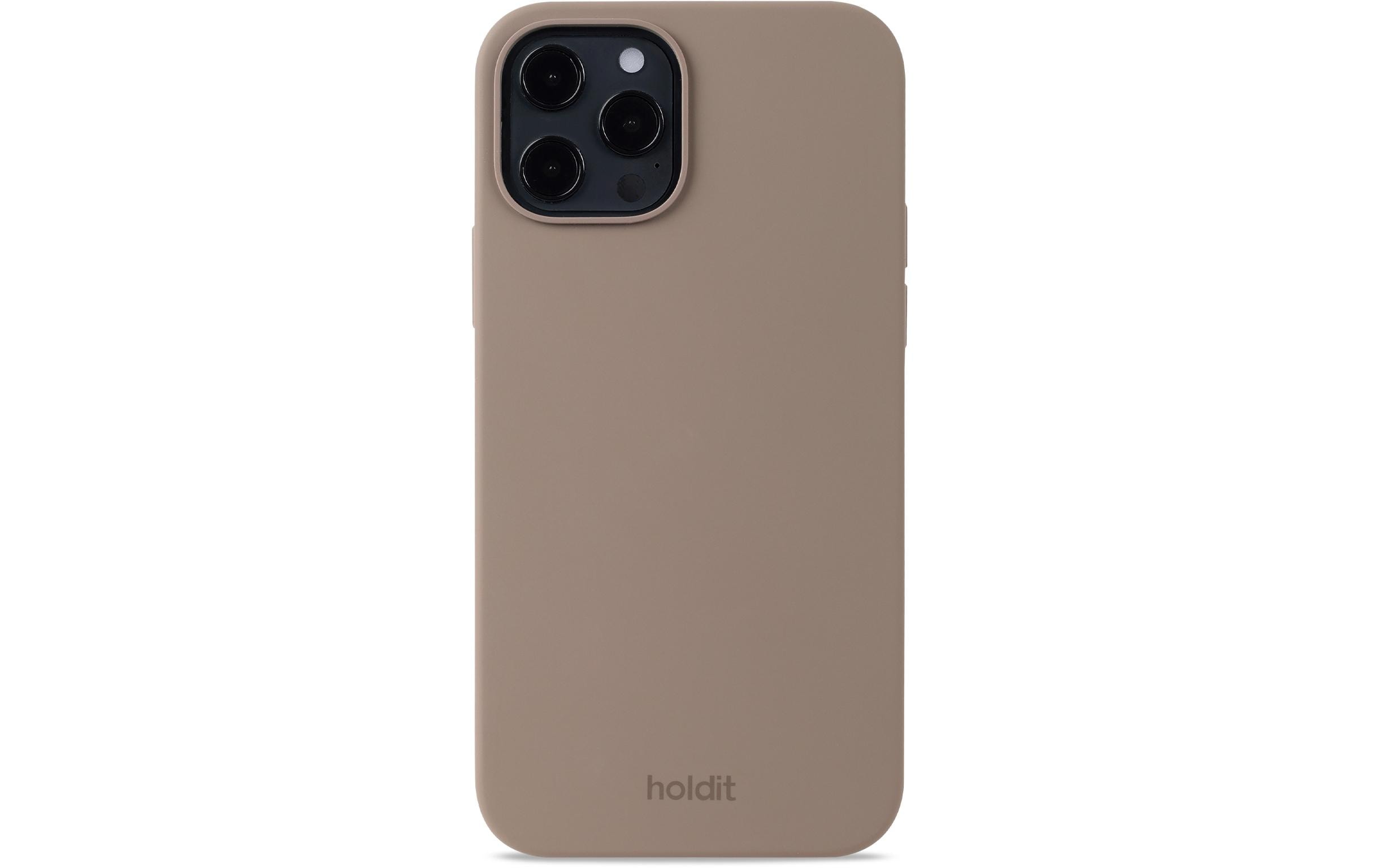 Back Cover Silicone iPhone 12/12 Pro Mocha BrownModerne Handyhülle aus ultradünnem und griffigem Silikon für das Apple iPhone 12/iPhone 12 Pro