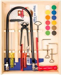 Pebaro - Figuurzaag Set - Knutselset voor Kinderen - Inclusief Werkblad
