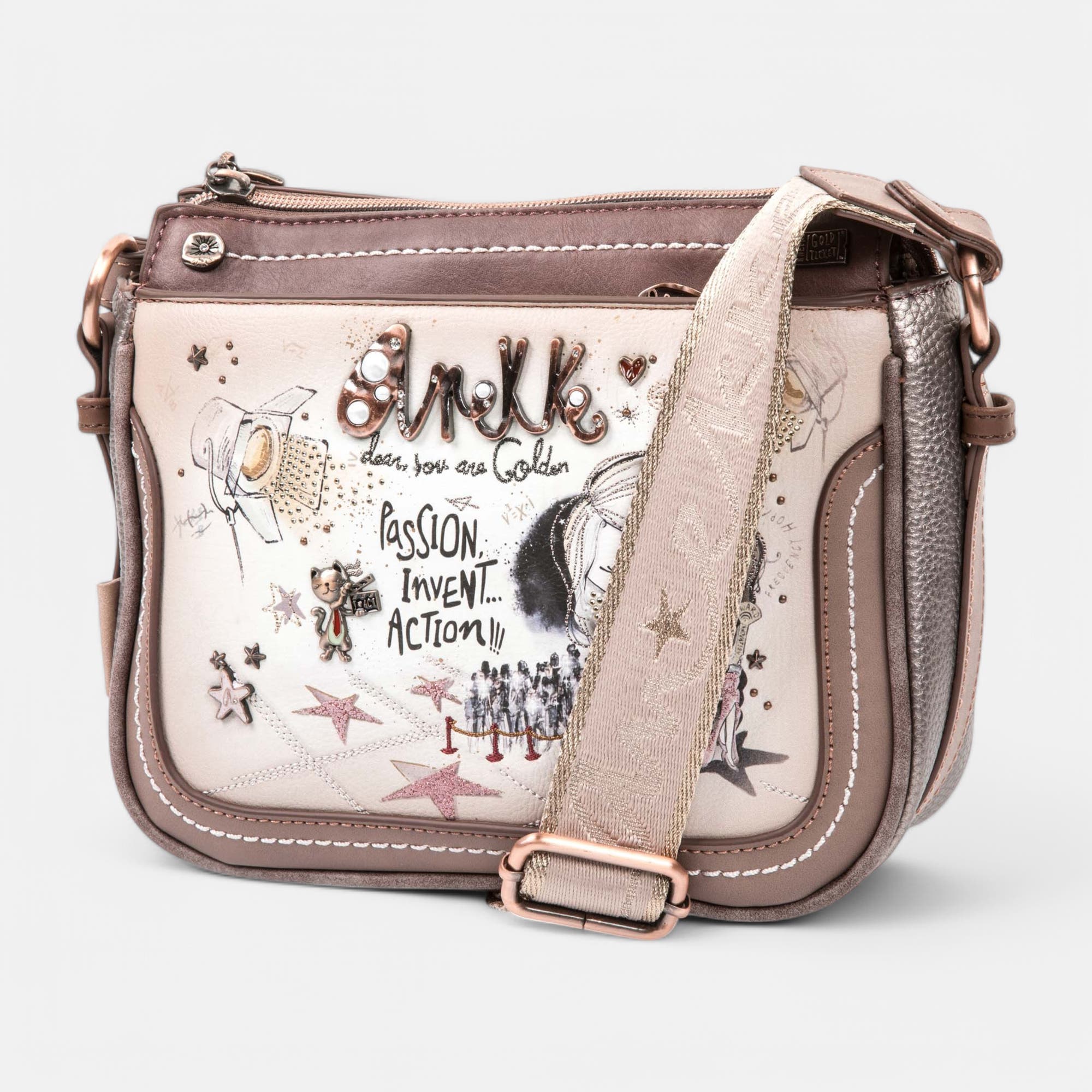 Sac bandoulière multicolore