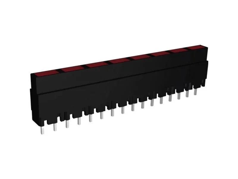 Signal Construct ZALS 080 LED bånd 8x Rød (L x B x H) 40.8 x 3.7 x 9 mm