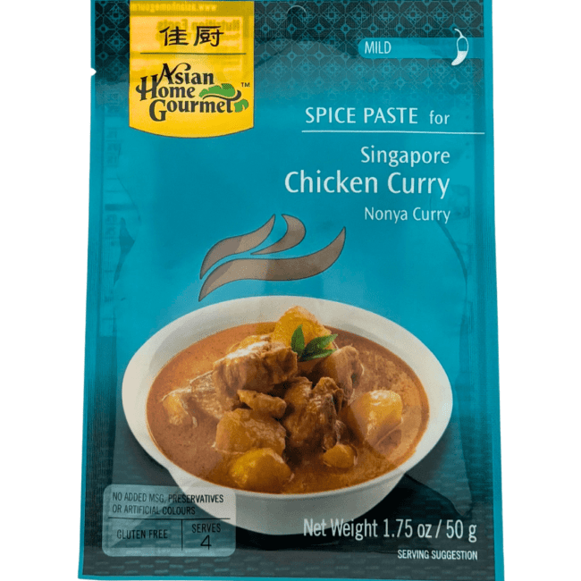 Spice Paste voor Singaporese Kip Curry 50g