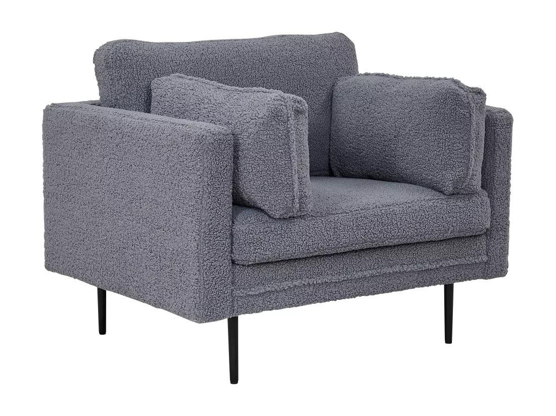 Fauteuil BOOM AC 1NOS 110x86x84 Grisfoncé