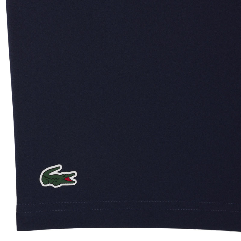 Short de tennis Lacoste x Novak Djokovic bleu marine