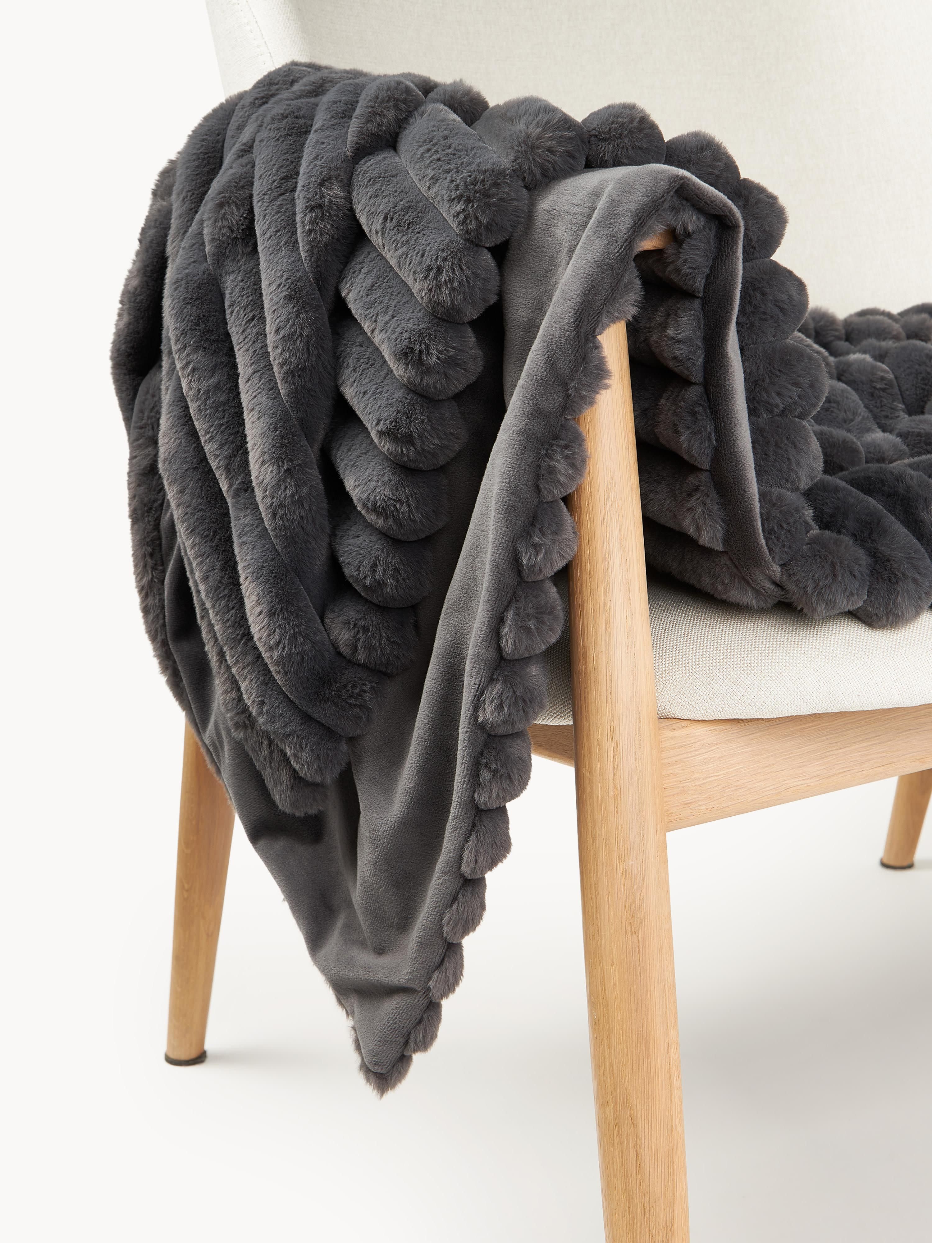 Plaid Lovey van imitatiebont