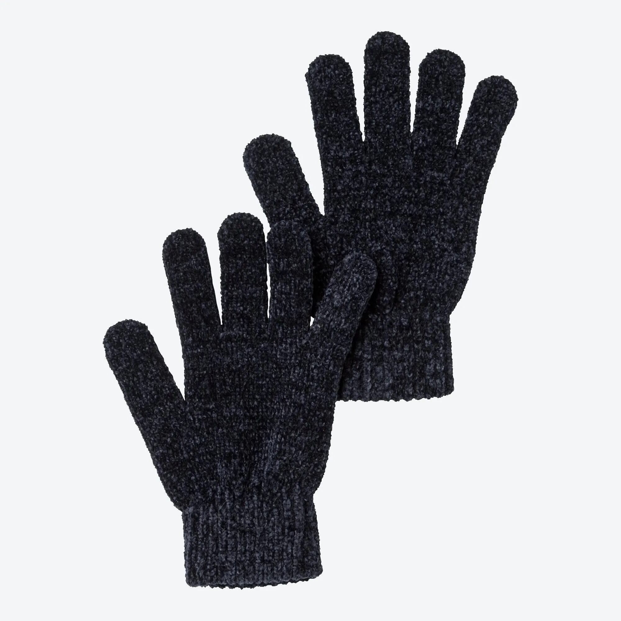 Damen-Strickhandschuhe aus Chenille