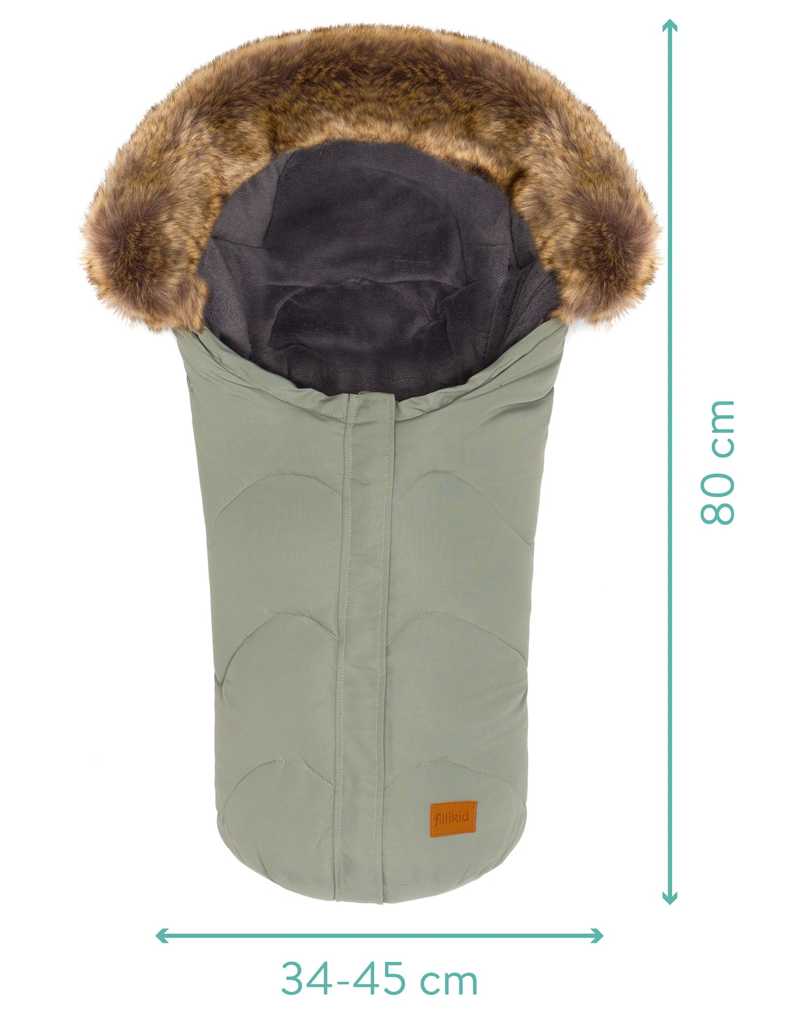 Winterfußsack LHOTSE in salbei