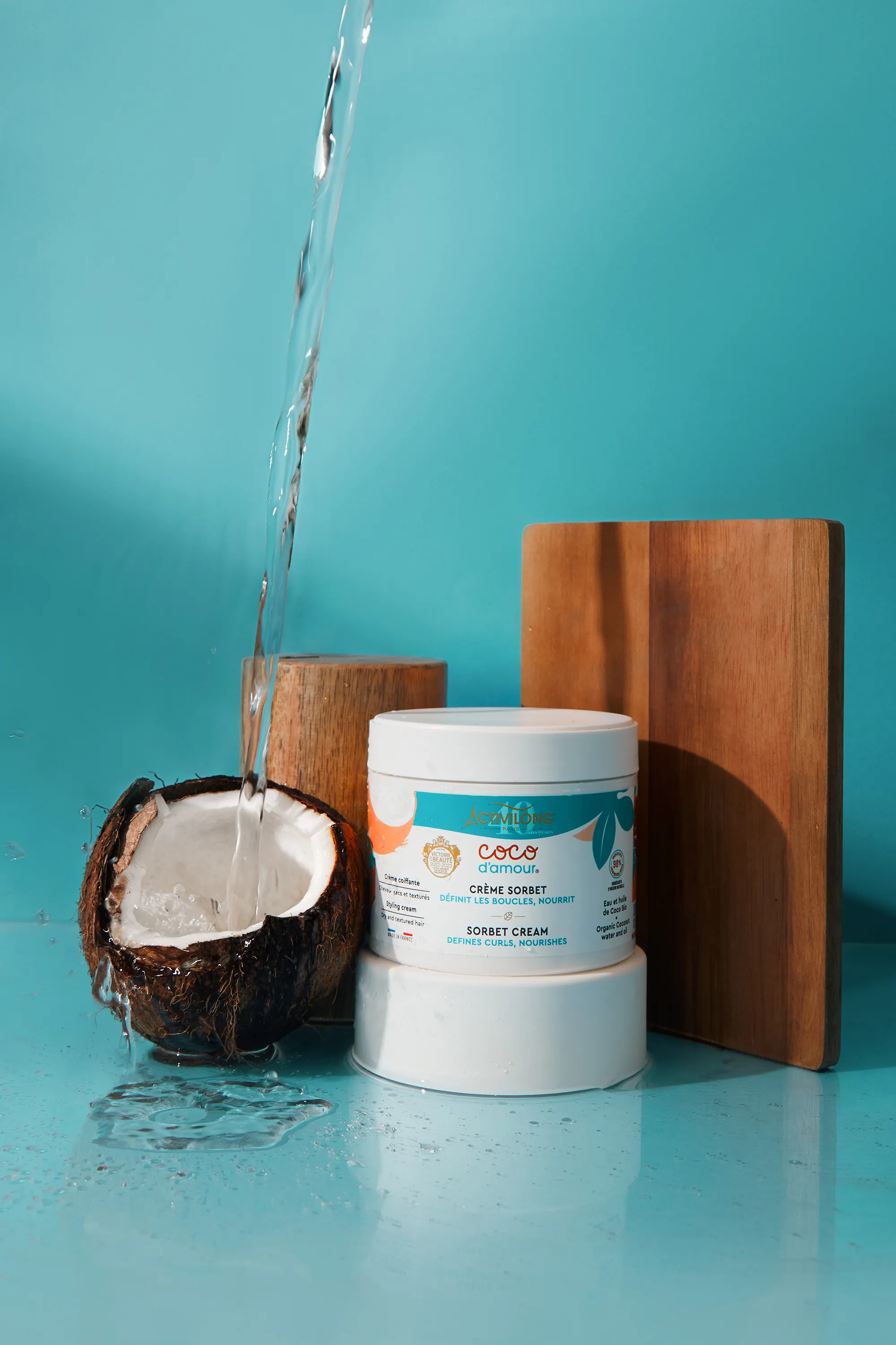 Activilong Crème sorbet pour cheveux bouclés Coco D’Amour-300 ml
