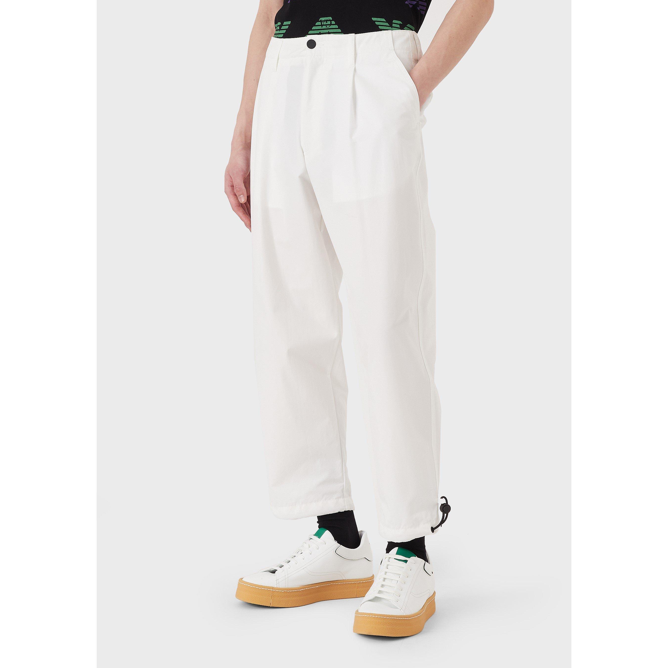 Emporio Armani Straight Leg Trousers