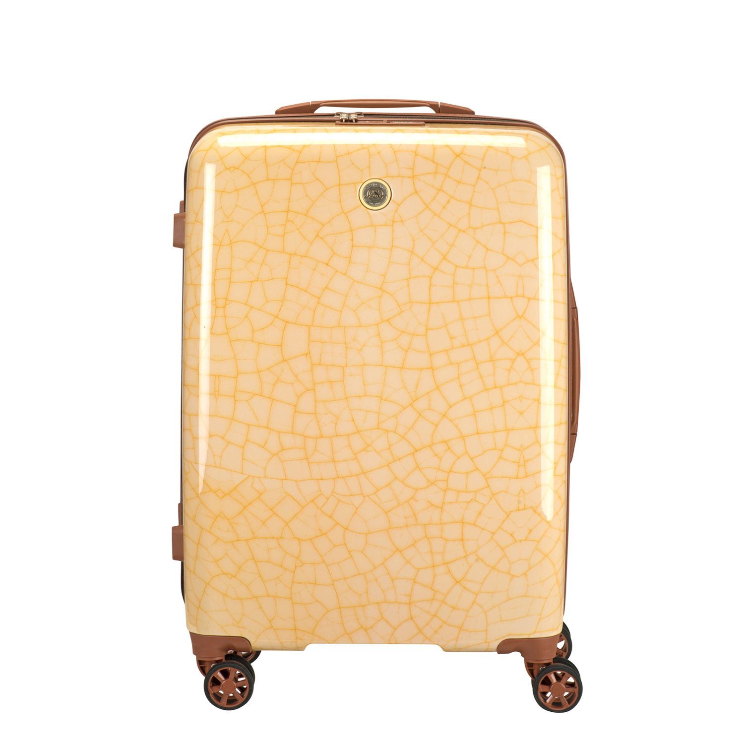 Le Sudcase Craquele Medium Trolley vanilla